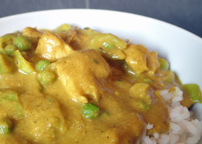 Hähnchen-Curry mit roten Linsen, indisch, glutenfrei – Vollzeitvater