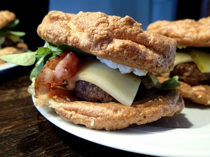 Low-Carb-Burger, glutenfrei, paleo