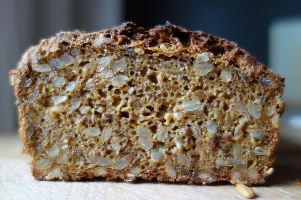 Baukhof Schwarzbrot, Backmischung