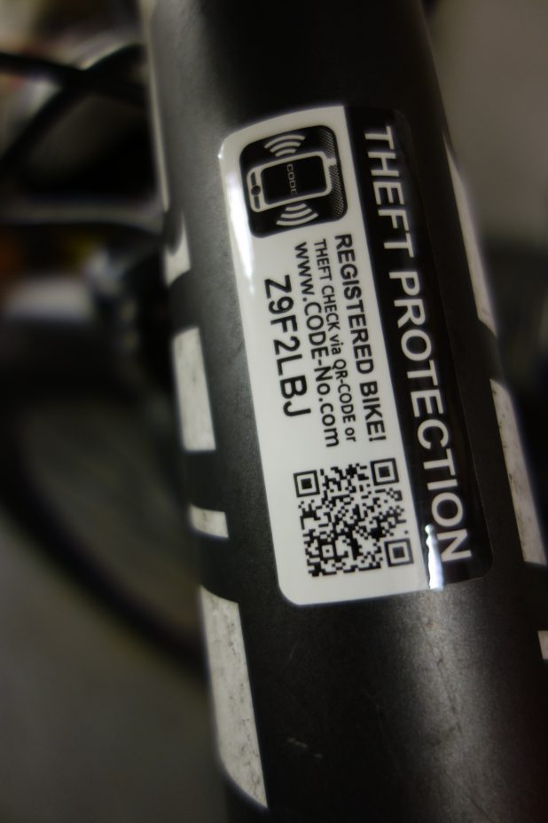 Die Fahrrad-Codierung als Diebstahlschutz: CODE-No.com – Vollzeitvater